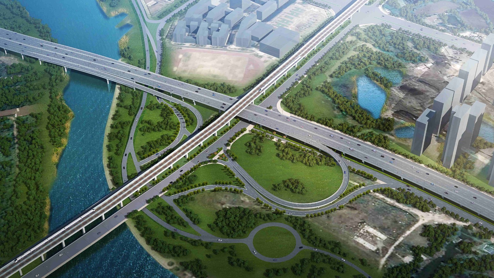 三期桃园互通立交_副本