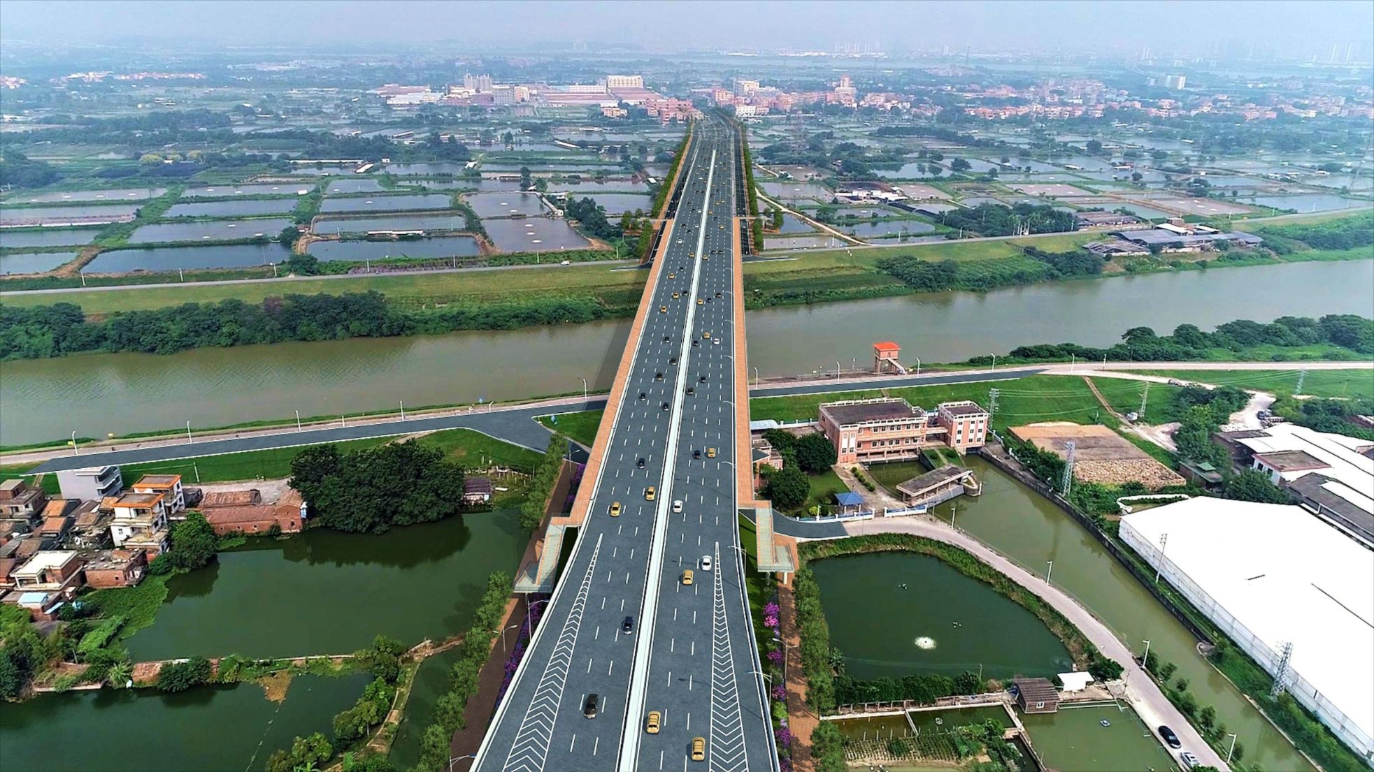 南沙涌桥效果图03