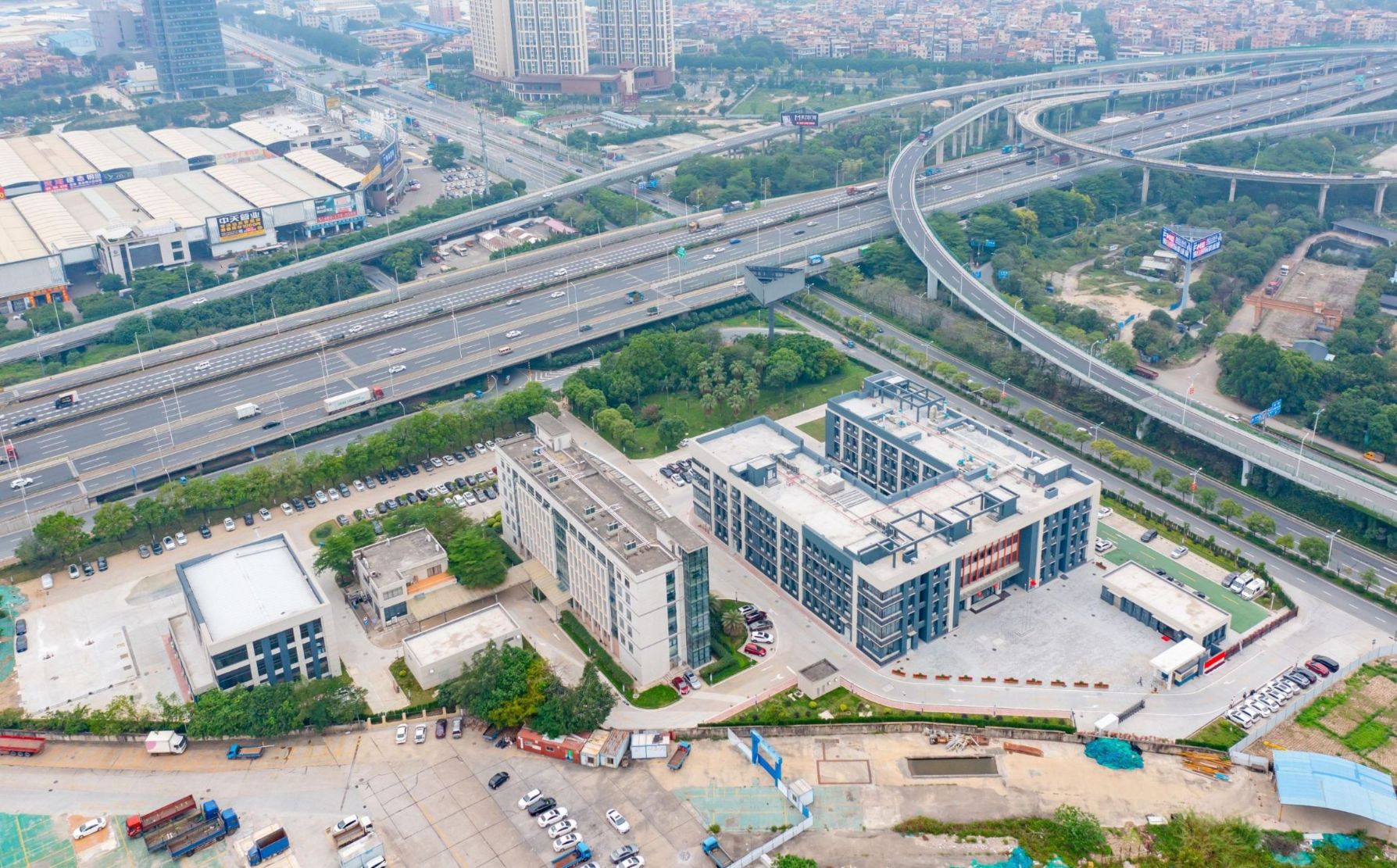 佛山交通科技检测研发基地全貌