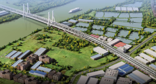 新建龙江二桥效果图(1)